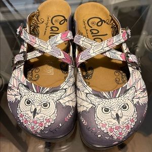 Calceo owl slip on shoe size 38 - worn only to try on.